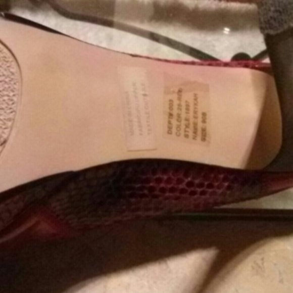 Red pump excellent used condition - Picture 3 of 3